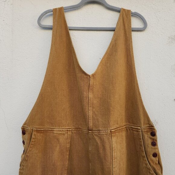 Alex Mill Denim Jumpsuit khaki Overalls - Picture 4 of 11